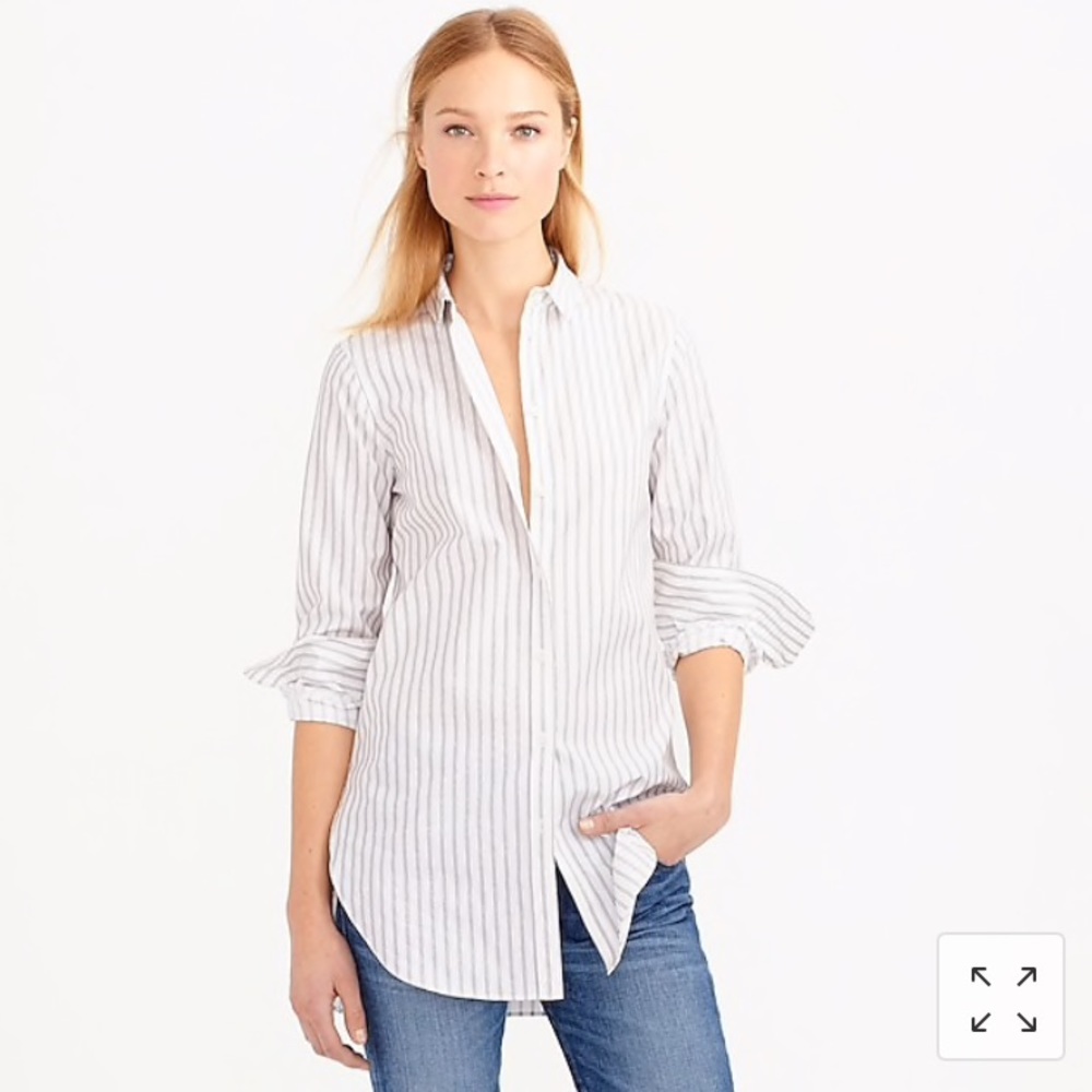 Endless shirt in black stripe